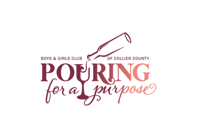 Pouring for a Purpose Logo | Boys & Girls Club of Collier County Annual Event